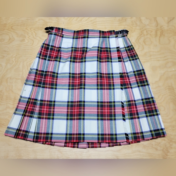 O'Neil of Dublin Wool Tartan Mini Skirt Kilt - Picture 1 of 7